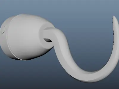 Hand Hook Free low-poly 3D model