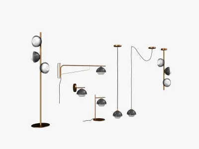 Venicem Lamp Collection 3D model