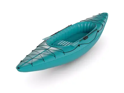 Inflatable Kayak 3D model