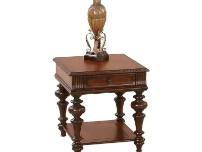 Gully End Table  3D model