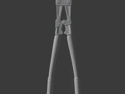Old Plier 3D model