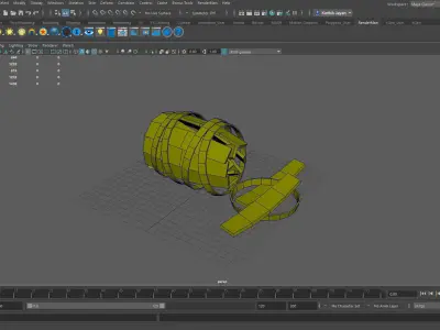 Barrel Rubble Pack Free low-poly 3D model