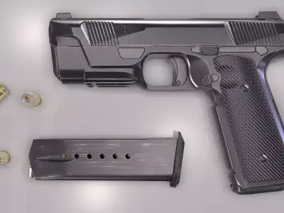 Hudson H9 Low-poly 3D model