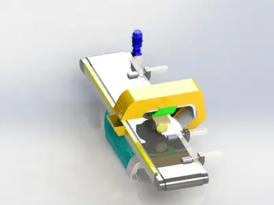 ful atomatic marble cutting machine 3D model
