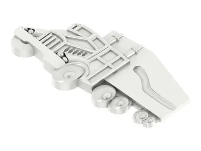 Highway King Pendant 3D print model