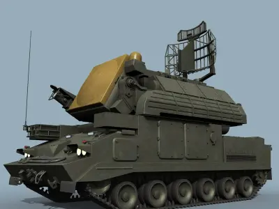 SA-15 Gauntlet 3D model