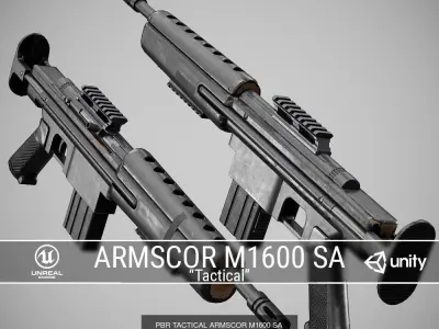 ARMSCOR M1600 SA Collection 3D Model Pack