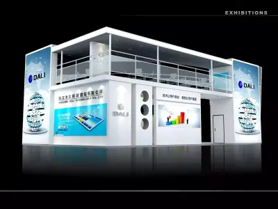 Exhibition - Area - 9X15-3DMAX2010-03 3D model