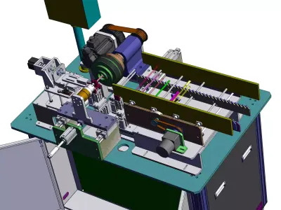 Automatic sprue machine 3D model