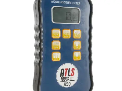 Pinless Wood Moisture Meter Free 3D model