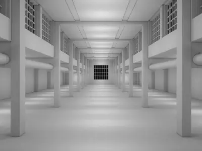 Warehouse 3D model 4