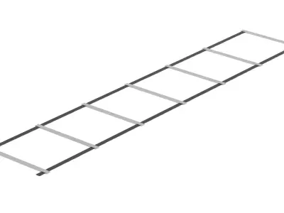 Technogym Accessories Speed Ladder 3D model