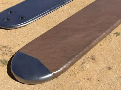 Executioner Sword Low-poly 3D model