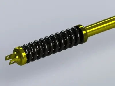 Suspension  System of automobile 3D model