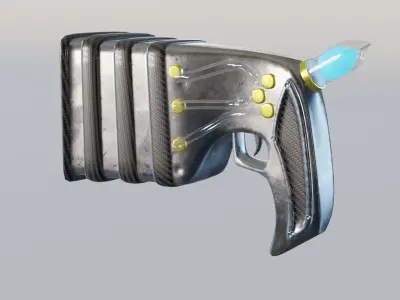 Plasma Pistol 3D model