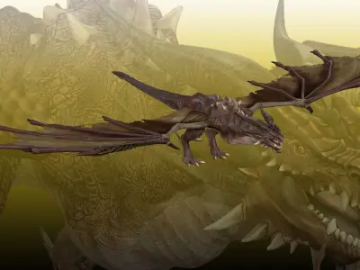 Dragon Wyvern  3D model