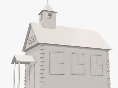 School House 3D model