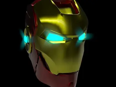 Ironman Helmet  3D model