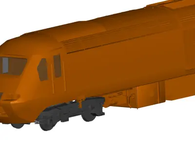 TRAIN 3D model 9