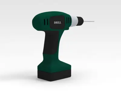 Driller electric drill 3D model