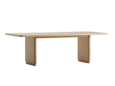 odaus Chair rina table 3D model