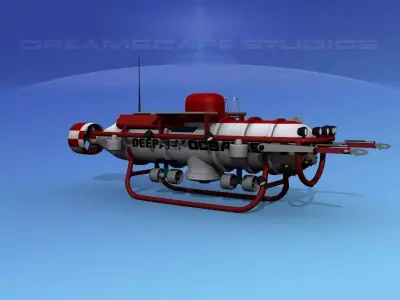 Deep Ocean Submersible 3D model