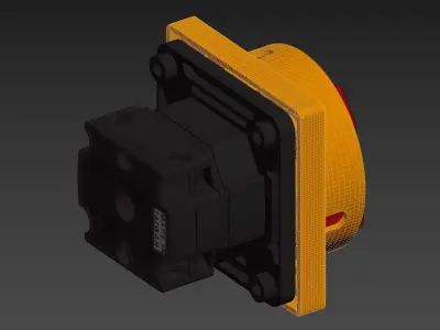 Power knob switch 3D model purchase