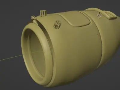 Plane Body 3D model