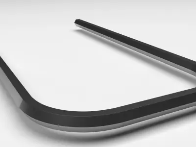 U Shaped Allen Wrench 3D model