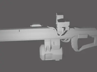 Heavy Gun 3D model