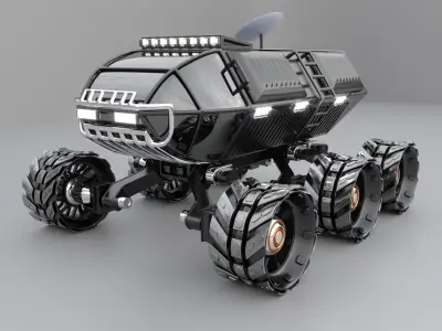 Rover Mars explorer  3D model