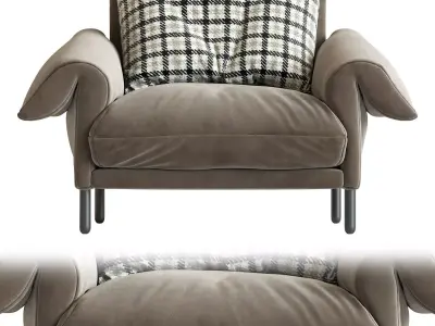 Sillon Alpino de Sancal 3D model
