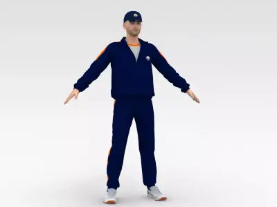Cricket Coach V2 3D model