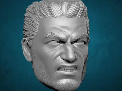 SGT Rock DC Fan Art STL Files 3D print model