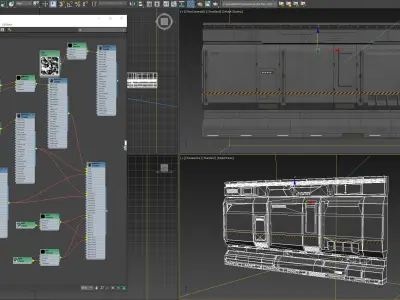 Sci-Fi Kit Free 04 Architecture Panels  Free 3D model