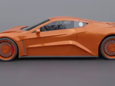 Zenvo ST 1 3D model