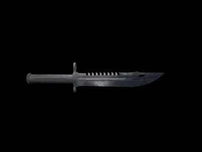 knife tactical 3D model