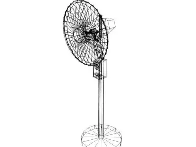 Fan - Standing 3D model