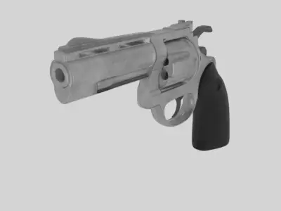 Revolver 3D 3D model