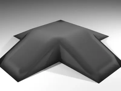 Skateboard Track - Pyramid 3D model