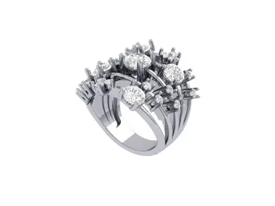 Wedding Ring  3D print model 233