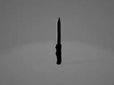 knife Free 3D model 6