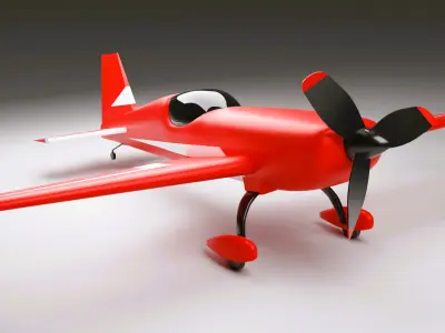 Small Plane 3D model purchase