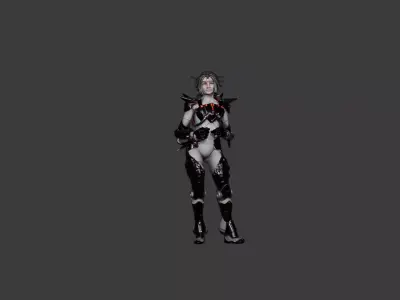 Horizon Fan Art 3D Character Model 3D model
