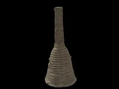 Helmet mask Low-poly 3D model