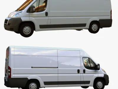 L4H3 truck 3D model