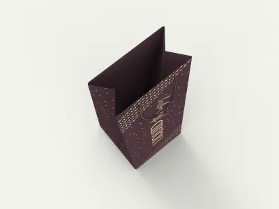 Everyday Wine Bag Mockups 3D model