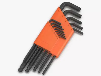 Allen key 3D model buy