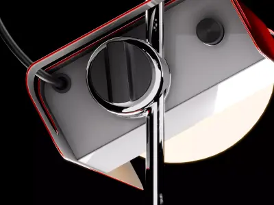 Spider Lamp - Joe Colombo 3D model