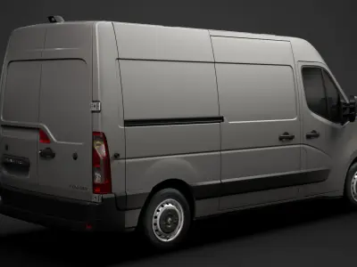 Renault Master L2H2 Van 2020 3D model purchase